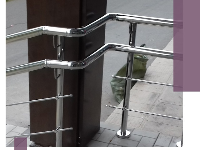 Монтаж поручней из нержавеющей стали в Мичуринске качественно и быстро